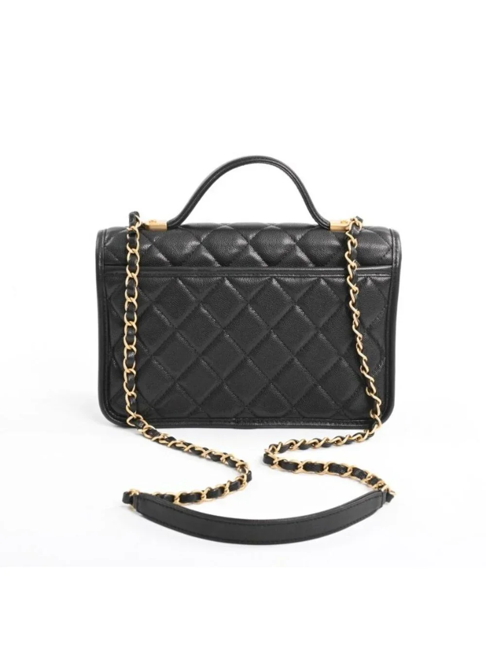Chanel Shoulder Bag Top Handle Flap